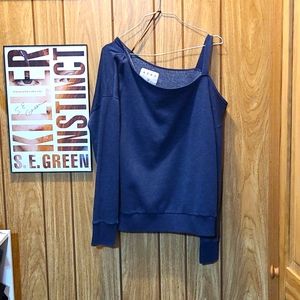 Aero cold shoulder sweater